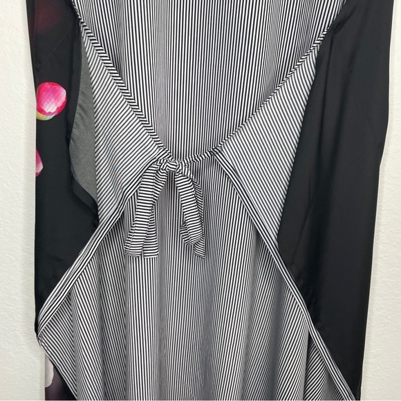 Alembika Floral Flowy Midi Dress Vacation Beach Coastal Size Small - Picture 7 of 13